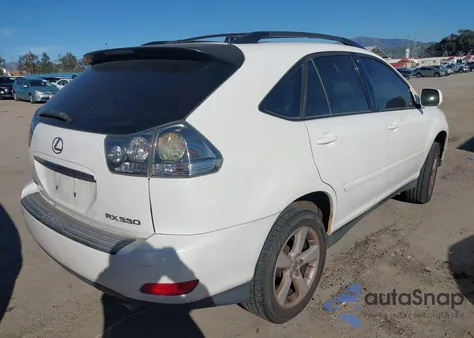 2004 Lexus Rx 330 from USA, damaged, VIN JTJHA31U640056370